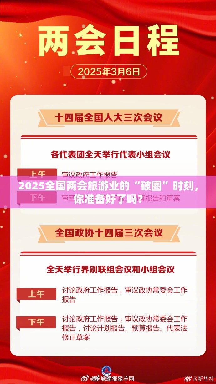 2025全国两会旅游业的“破圈”时刻，你准备好了吗？